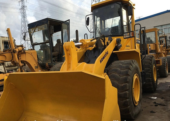 5000kg Load Used Komatsu WA400 Wheel Loader ，Old Komatsu Payloader 2010 Year