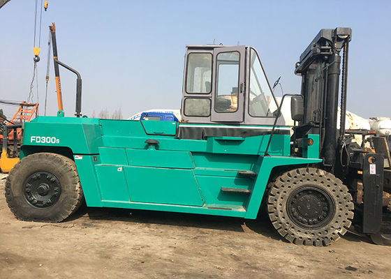 2009 Year Used Mitsubishi 30T Forklift , Second Hand FD300 Diesel Forklift