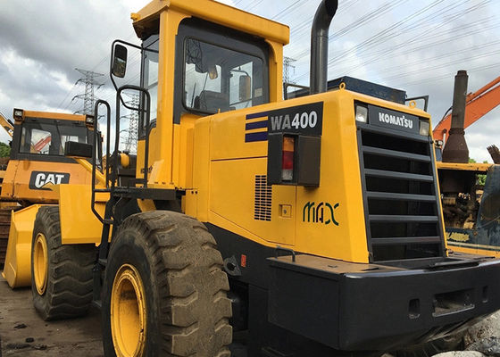 5000kg Load Used Komatsu WA400 Wheel Loader ，Old Komatsu Payloader 2010 Year