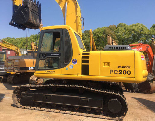 2000kg 2016 Year PC200 5.5km/H Used Komatsu Excavator