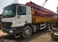 Hydraulic BENZ Used Concrete Pump Truck 37 Meters With Sany Truck Body